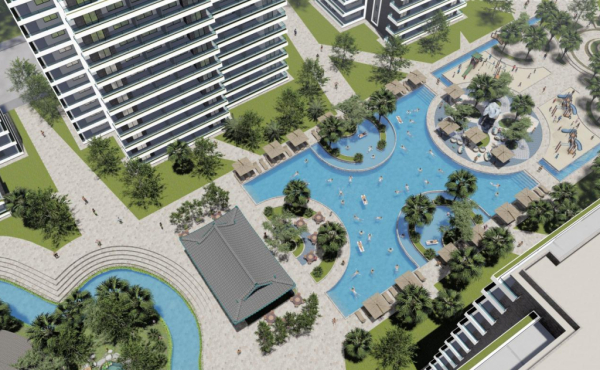Resort with swimming pools Resort with swimming pools